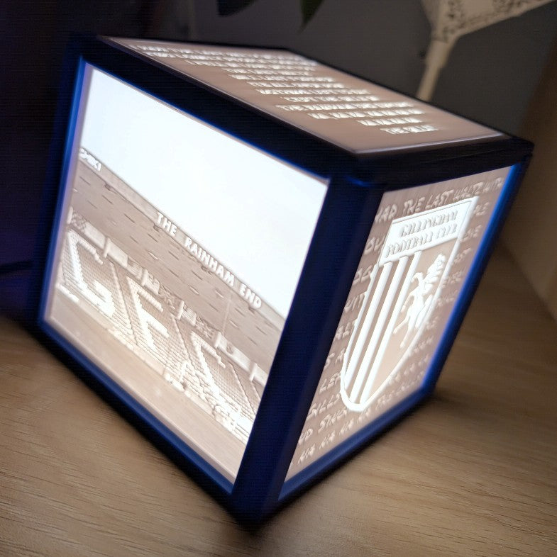 Up The Gills! Gillingham FC Night Light/Lamp, The Last Waltz Light Box
