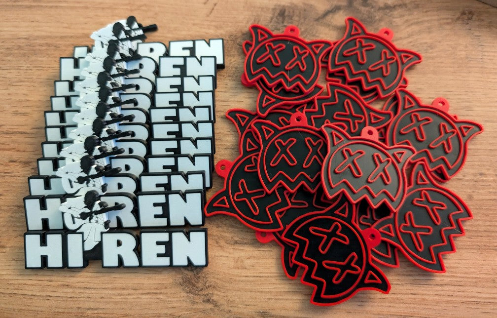 Hi Ren Fridge Magnet & Free Sick Boi Tag 🎸
