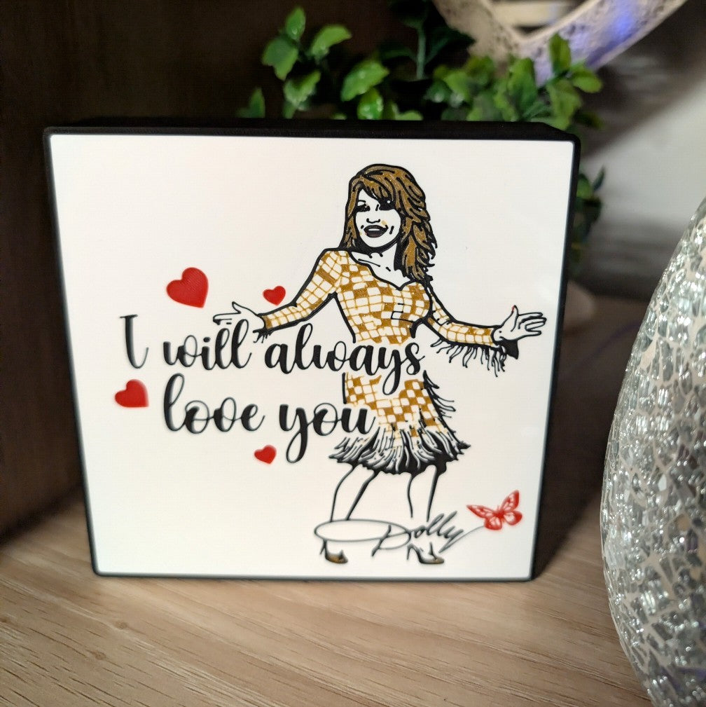 Dolly Parton - I Will Always Love You Light Box