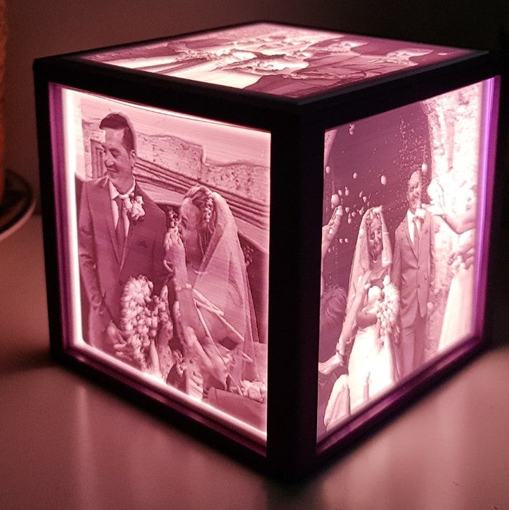 Personalised Night Light/Lamp Light Box