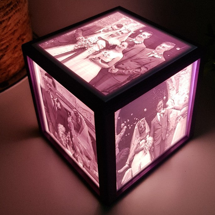 Personalised Night Light/Lamp Light Box